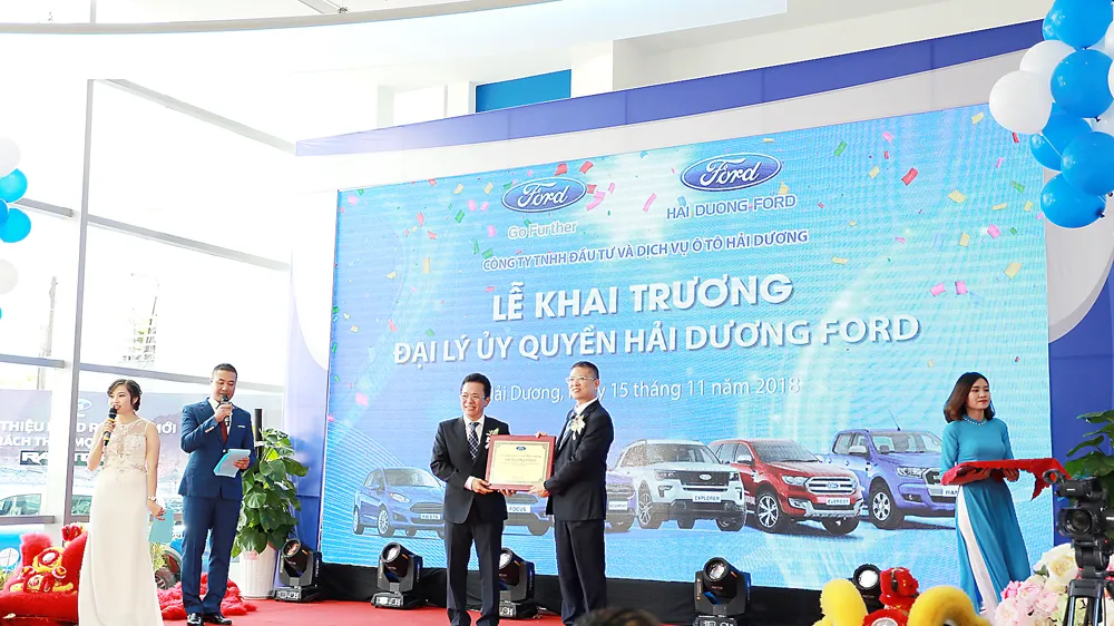 Ford khai trương đại lý chính hãng tại Hải Dương, đảm bảo chất lượng, trải nghiệm khách hàng 
