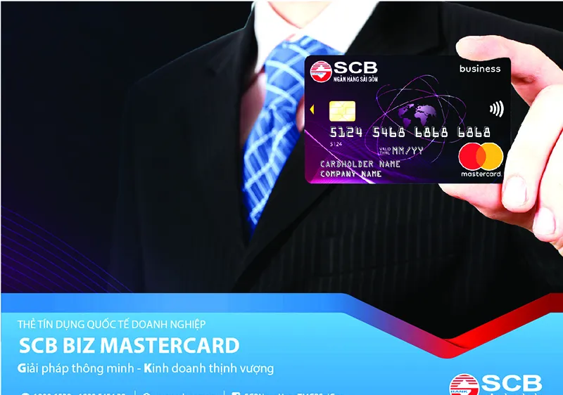 Các lý do doanh nghiệp nên sử dụng thẻ tín dụng quốc tế Biz Mastercard của SCB
