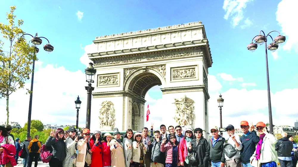 Đoàn khách TST tourist khám phá châu Âu