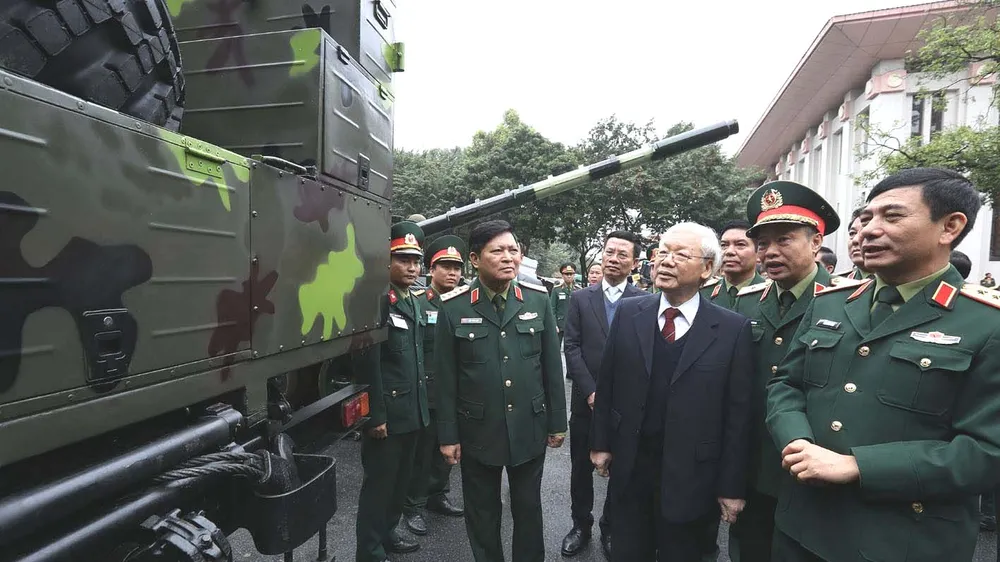 Quân đội sẽ xử lý thắng lợi các tình huống, kiên quyết không để bị động, bất ngờ