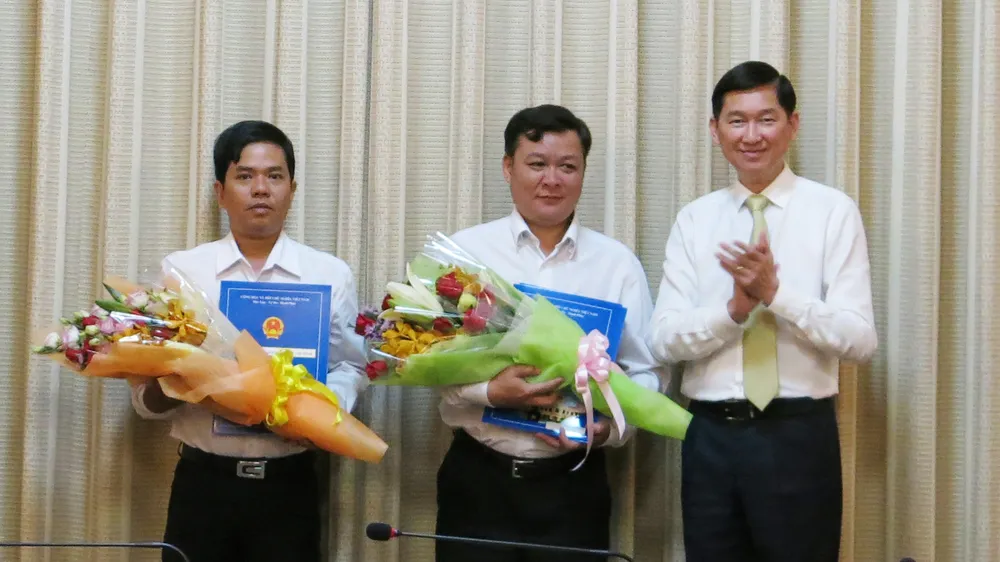 TPHCM trao đồng loạt quyết định nhân sự 4 Ban quản lý mới