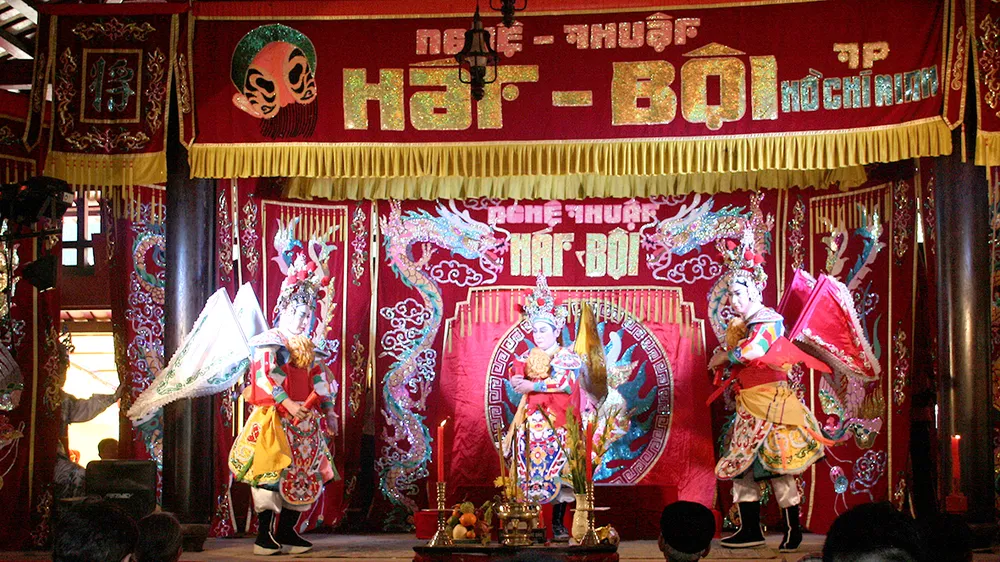 Hát bội chào xuân với Lễ khai hạ - Cầu an