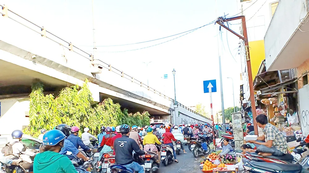Kẹt xe gia tăng