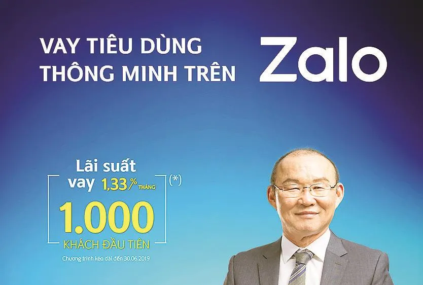 Ngân hàng Shinhan cho vay tiêu dùng thông minh trên Zalo