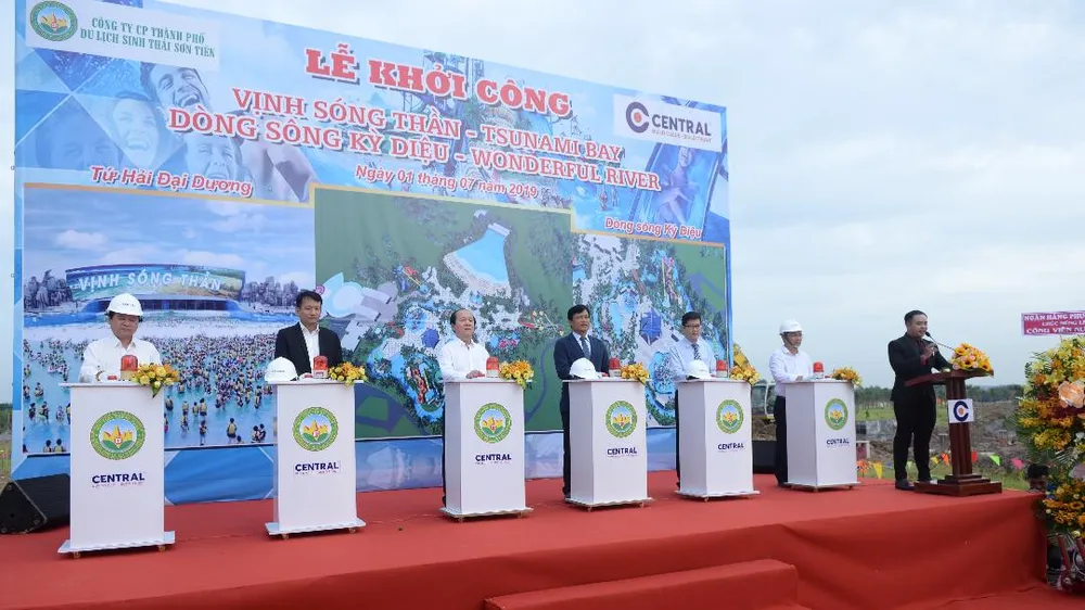 Sơn Tiên khởi công 2 công trình trọng điểm