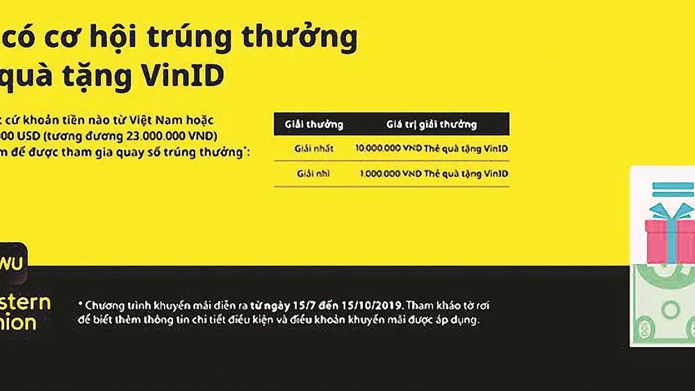 Giao dịch kiều hối tại SCB, nhận ngay quà tặng giá trị