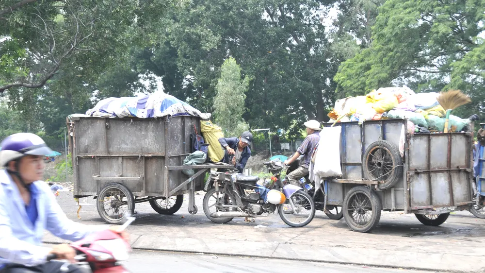 Giảm đầu mối thu gom rác thải