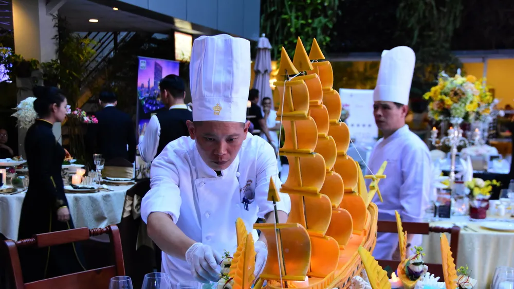 Món dự thi của đầu bếp khách sạn Rex 