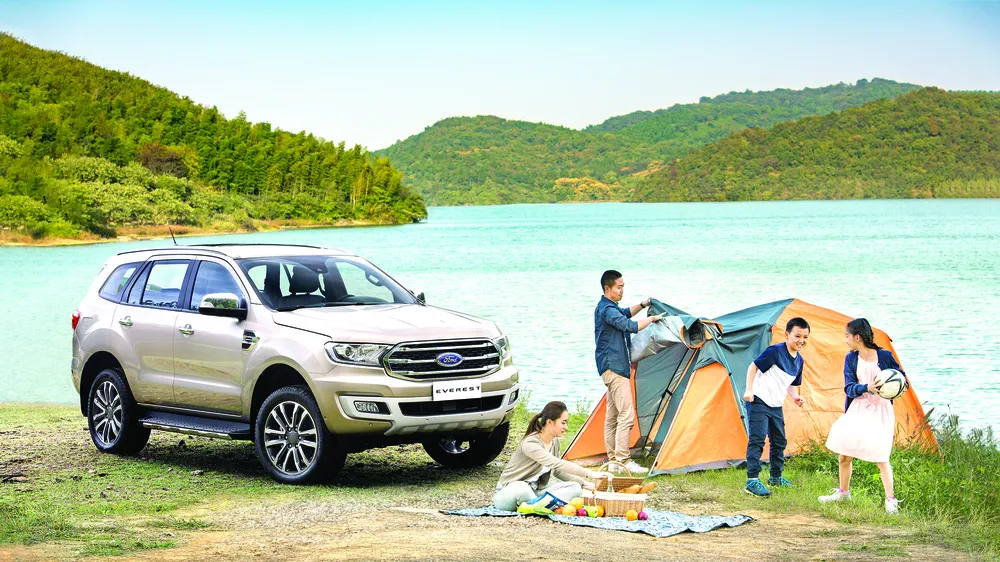 Chinh phục thiên nhiên với Ford Everest - phương tiện tối ưu cho những buổi cắm trại