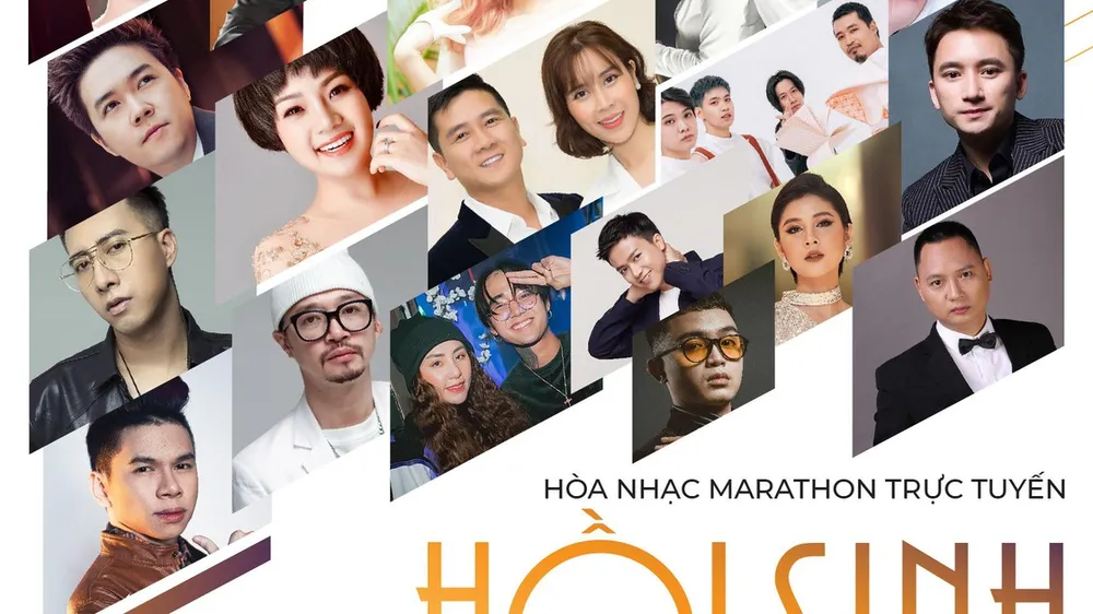 Hòa nhạc marathon trực tuyến "Hồi sinh"