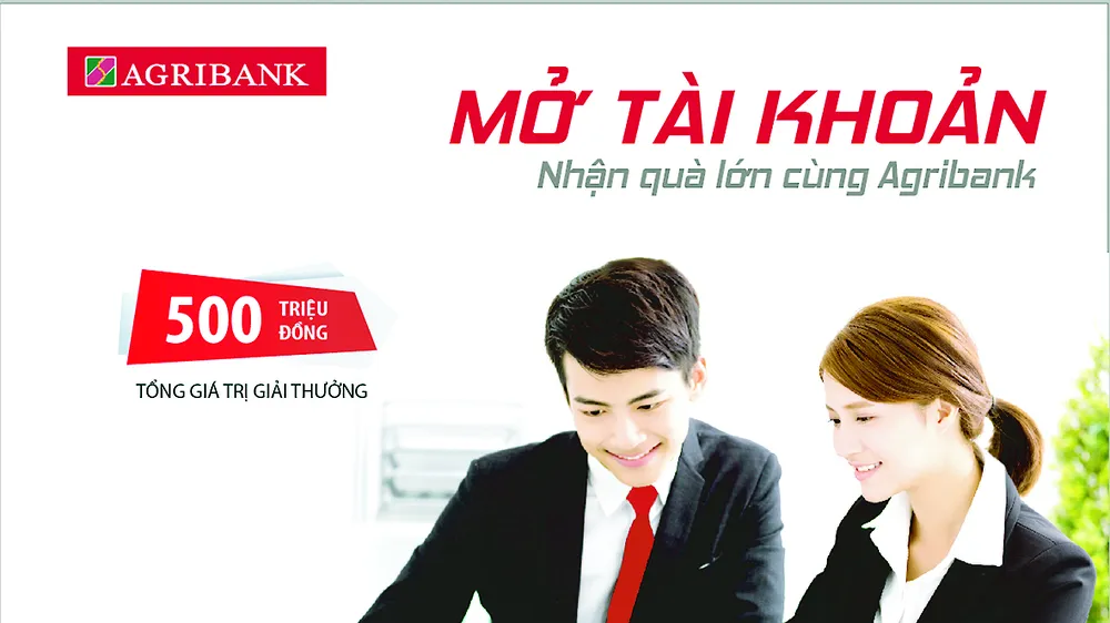 Mở tài khoản - nhận quà lớn và tham gia các chương trình khuyến mại tại các điểm giao dịch trực thuộc Agribank Đồng Nai