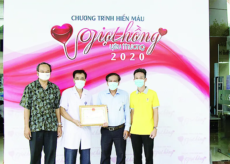 Giọt hồng yêu thương 2020 - lần 2 thu được 123 đơn vị máu