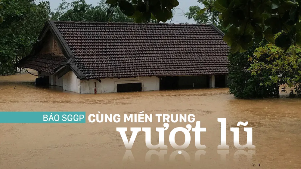 Cùng miền Trung vượt lũ