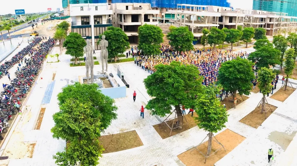 Dự án The Arena bứt tốc về đích