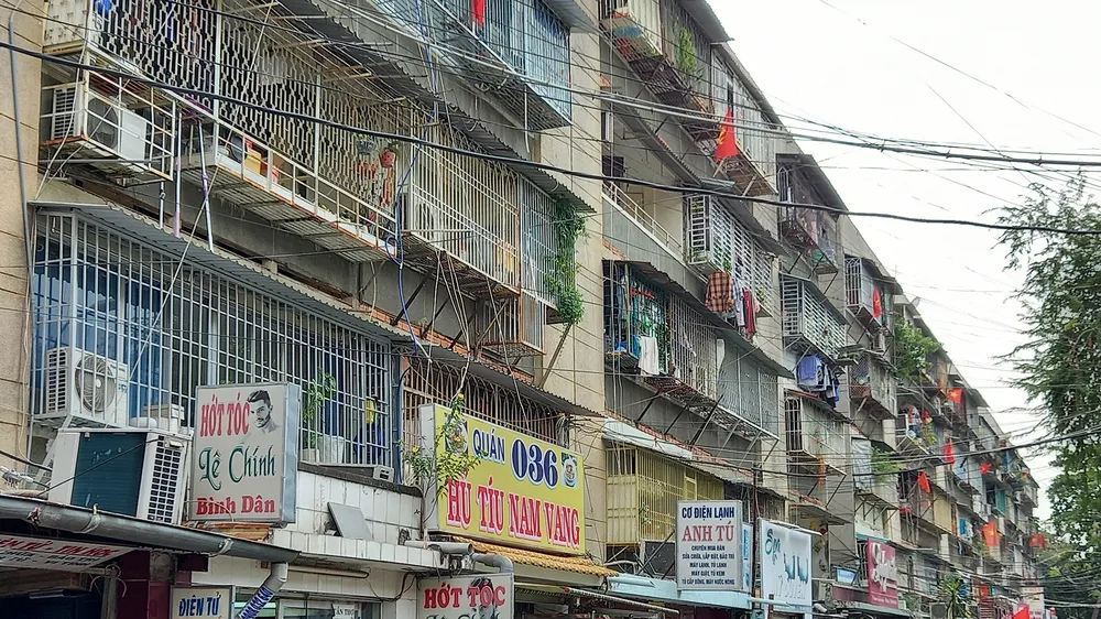 Canh cánh nỗi lo cháy nổ ở chung cư