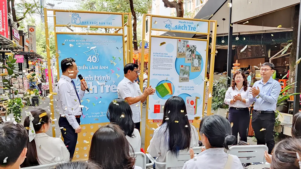 Triển lãm ảnh kỷ niệm 40 năm thành lập NXB Trẻ
