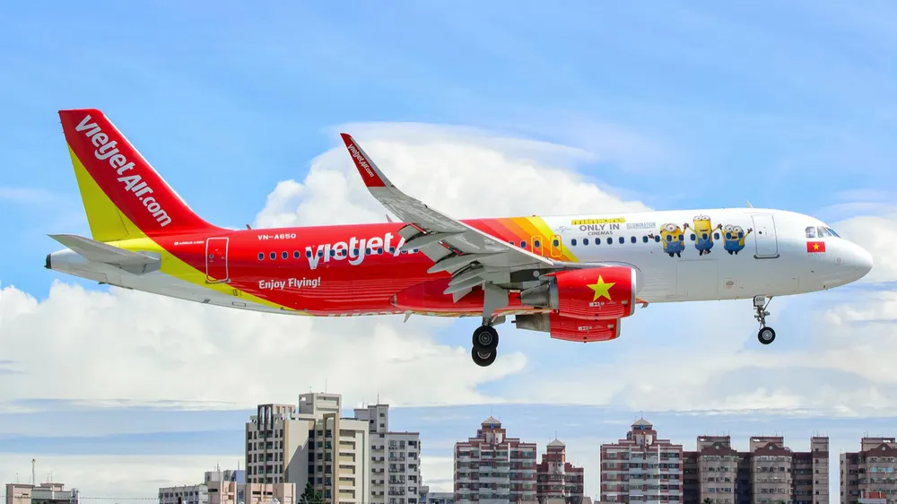 Bay chất muôn nơi, an toàn, vui vẻ cùng Vietjet 
