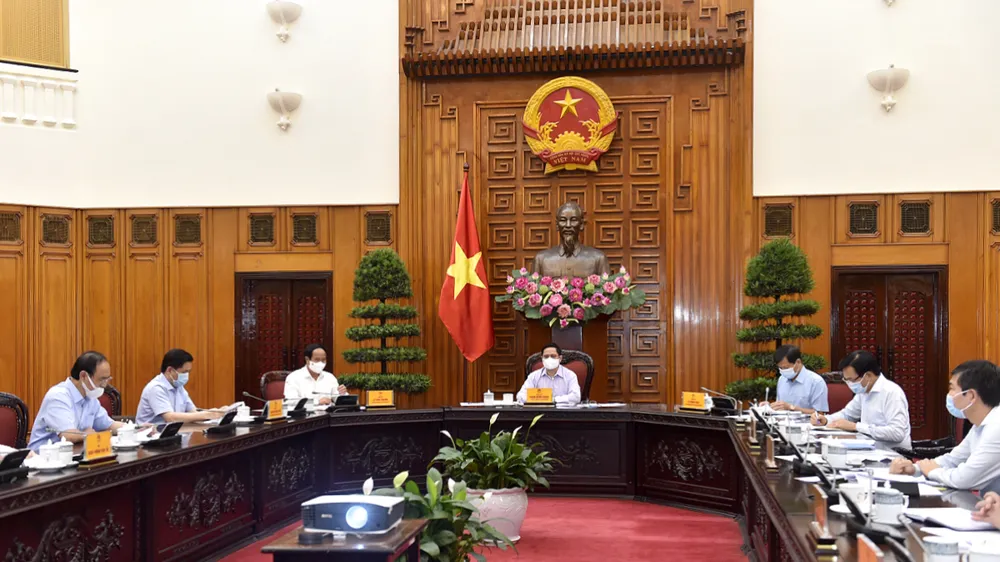 Toàn cảnh cuộc họp. Ảnh: VGP