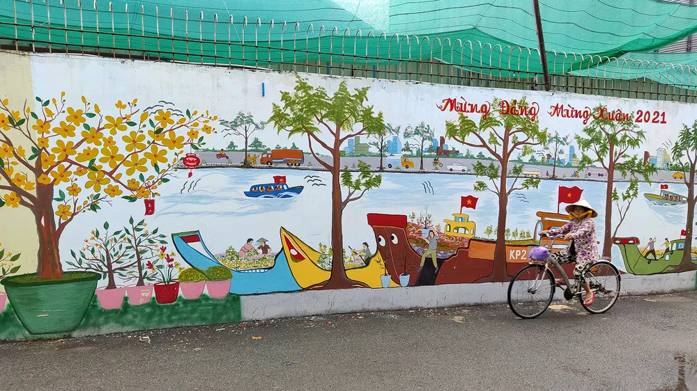 Bích họa trong phố