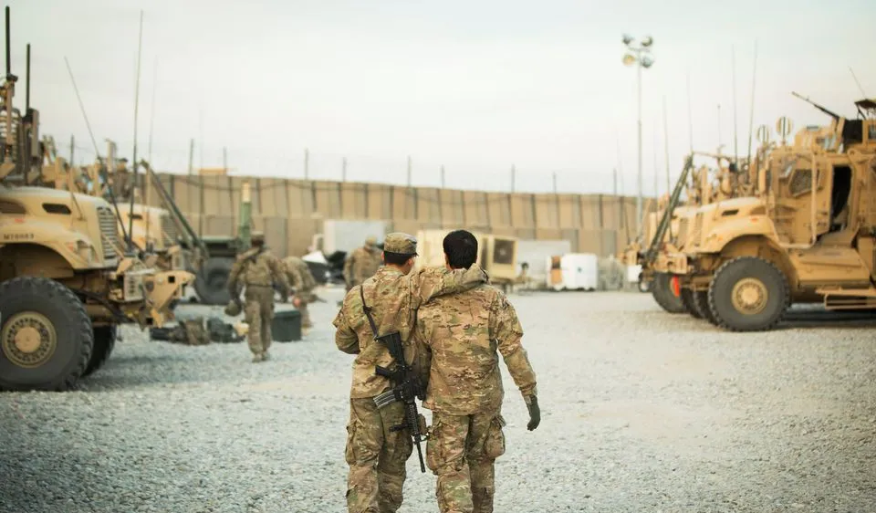 Binh sĩ Mỹ ở Afghanistan. Ảnh: REUTERS