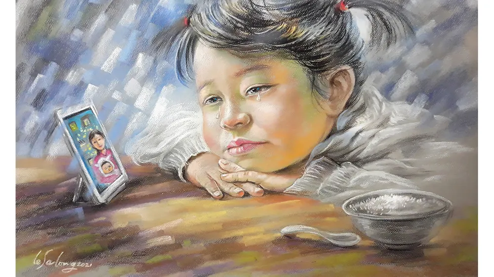 Mất mẹ, mất cả bầu trời…