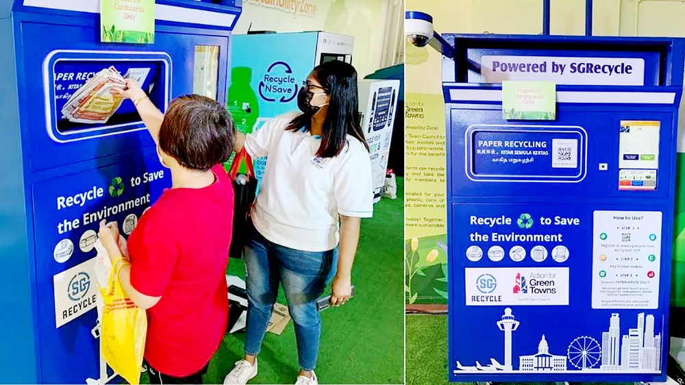 Đổi giấy phế liệu lấy tiền 