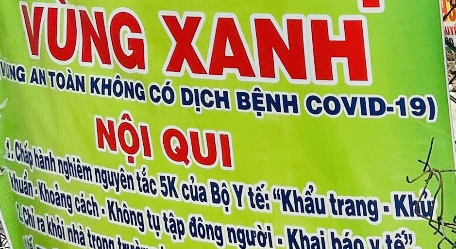 Vùng xanh vẫn còn rào chắn