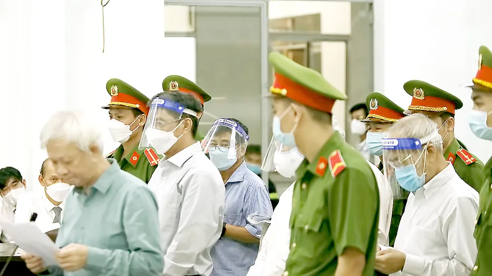 Các bị cáo nói lời sau cùng tại tòa