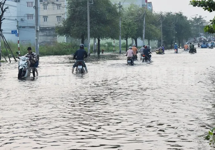 TPHCM và vùng lân cận đạt đỉnh triều từ ngày 17 đến 19-4