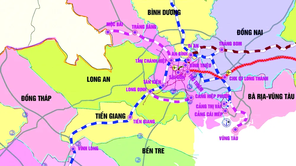 Hơn 7 tỷ USD làm đường sắt TPHCM - Cần Thơ