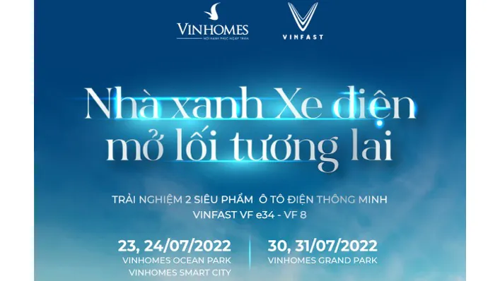 Vinhomes và Vinfast tổ chức sự kiện trải nghiệm bộ đôi “nhà xanh - xe điện” tại Hà Nội và TPHCM