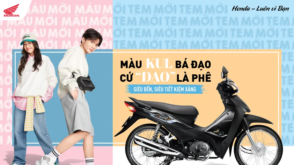 Honda Việt Nam giới thiệu Wave Alpha phiên bản 2023