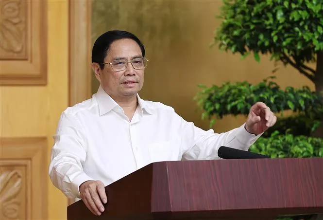 Thủ tướng Chính phủ Phạm Minh Chính. Ảnh: TTXVN