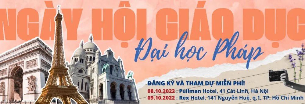 Triển lãm giáo dục đại học Pháp Bienvenue en France! 2022