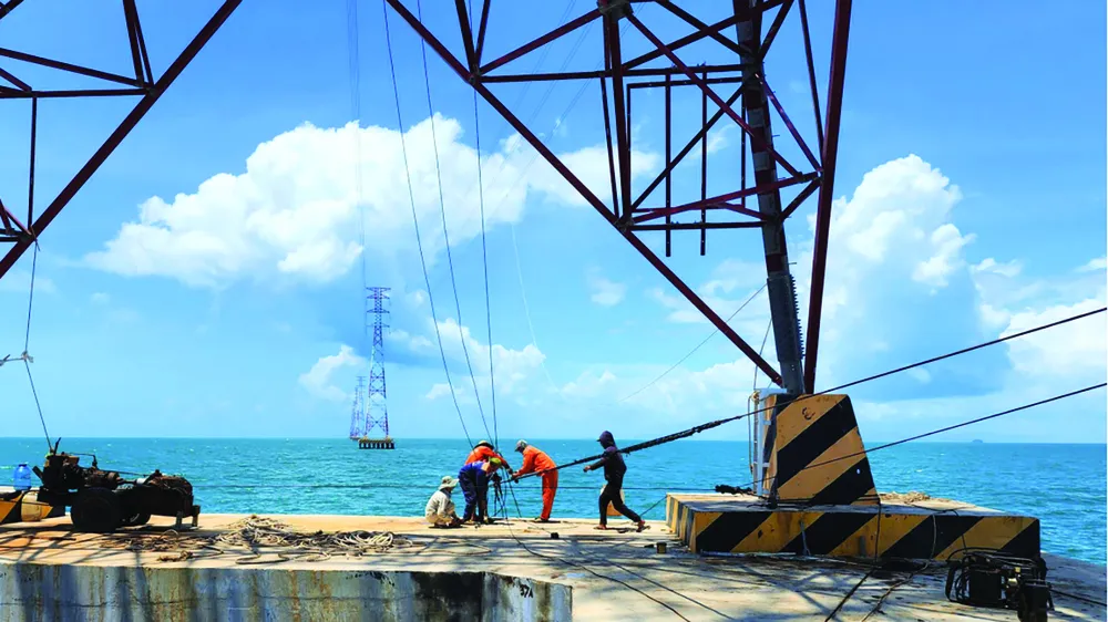 Hoàn thành giai đoạn 1 - Công trình Đường dây 220kV Kiên Bình - Phú Quốc