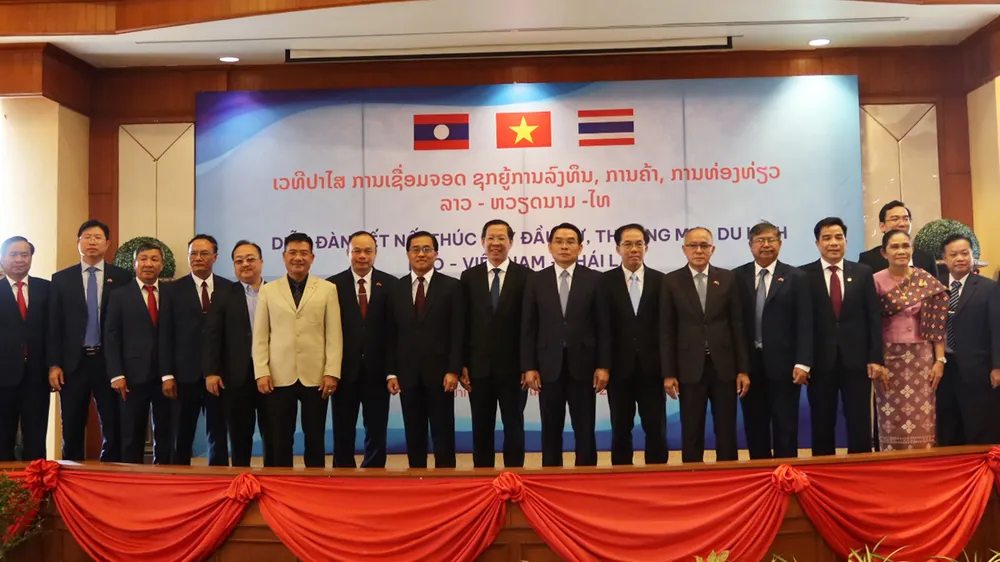 Tăng cường thúc đẩy hợp tác, đầu tư Việt Nam - Lào - Thái Lan