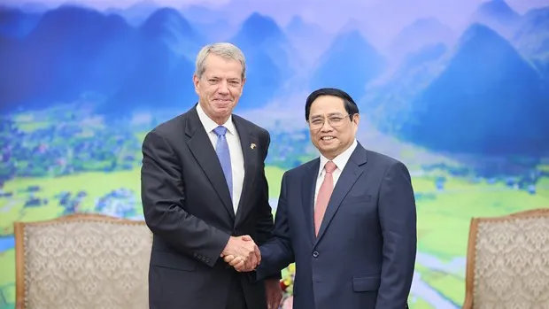 Thủ tướng Phạm Minh Chính tiếp Thống đốc bang Nebraska, Hoa Kỳ