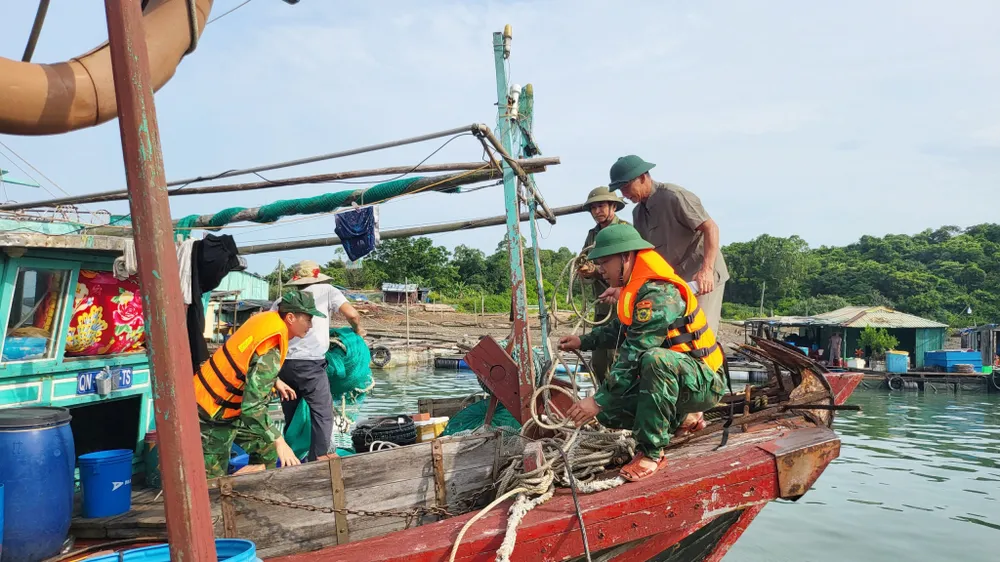 Cấp tập ứng phó bão số 1