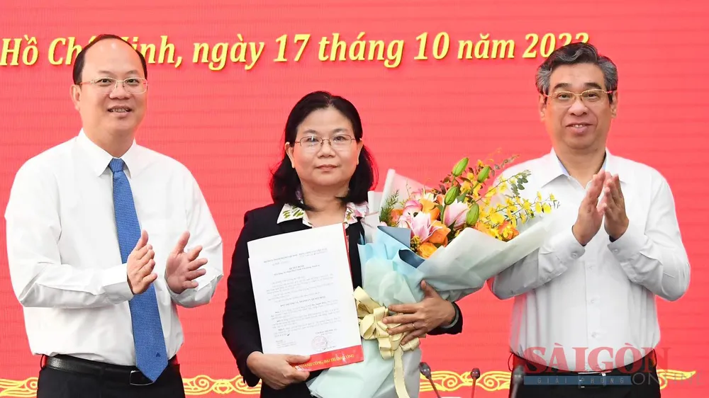 Đồng chí Lê Thị Thanh Thúy giữ chức Phó Chánh Văn phòng Thành ủy TPHCM