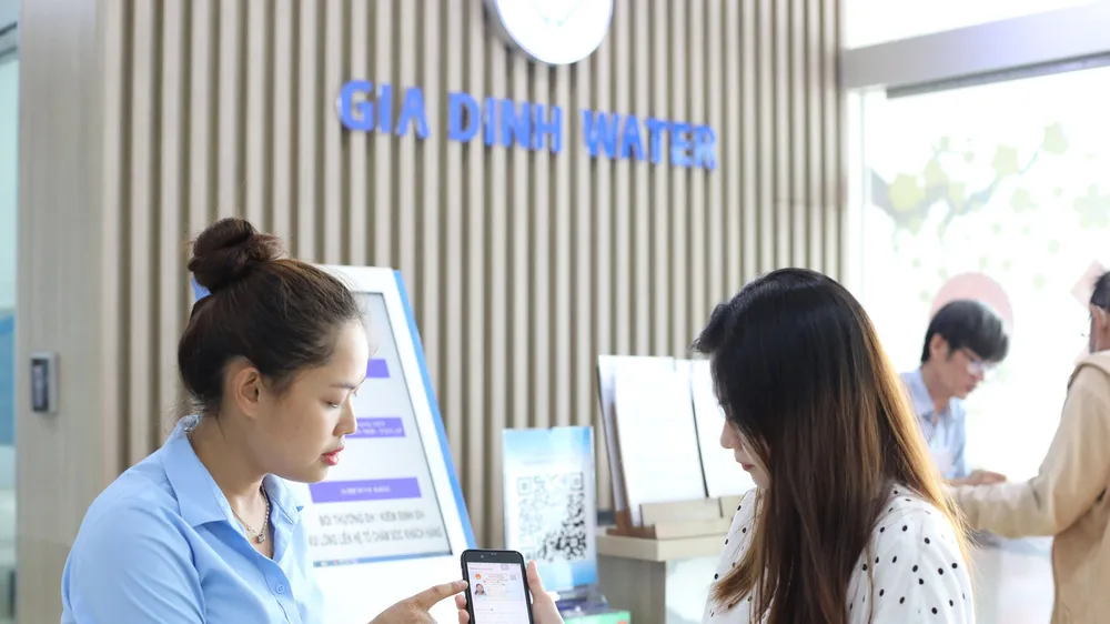 Cấp định mức nước từ mã định danh