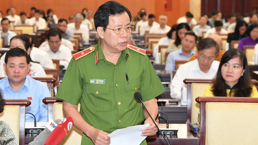 Phó Giám đốc Công an TPHCM Trần Đức Tài: Không sử dụng chung dụng cụ thổi nồng độ cồn