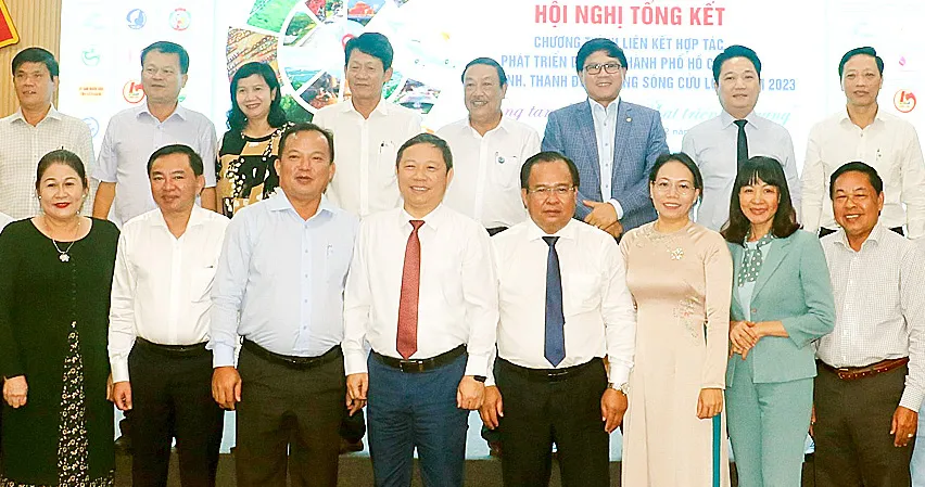 Toàn cảnh khu lễ hội Festival Tôm Cà Mau. Ảnh: Báo Cà Mau