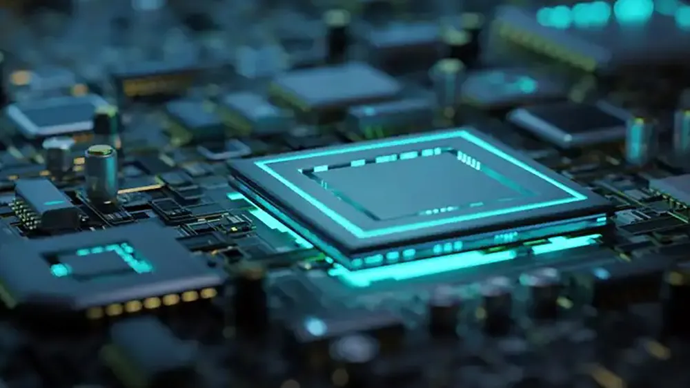 Ảnh minh họa chip ứng dụng công nghệ quang học. Ảnh: GETTY IMAGES
