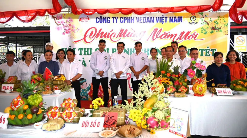 Công ty Vedan Việt Nam tổ chức chương trình “Tết sum vầy 2024”
