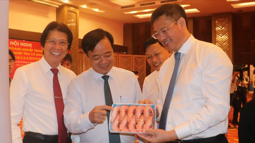Doanh nghiệp Trung Quốc tìm kiếm cơ hội đầu tư vào tỉnh Cà Mau