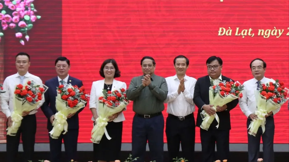 Thủ tướng Phạm Minh Chính dự chương trình xóa nhà tạm, nhà dột nát tại Lâm Đồng