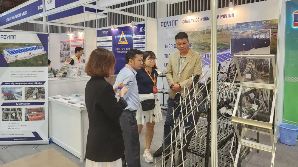Hơn 500 gian hàng tham gia triển lãm Nội thất và xây dựng Việt Nam - VIBE 2024