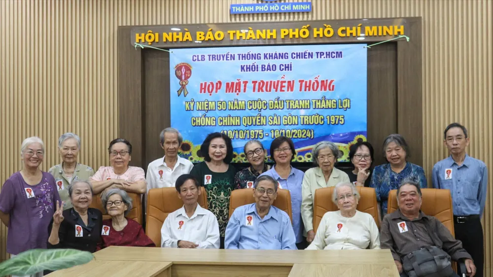 Họp mặt truyền thống kỷ niệm 50 năm ngày "Ký giả đi ăn mày"