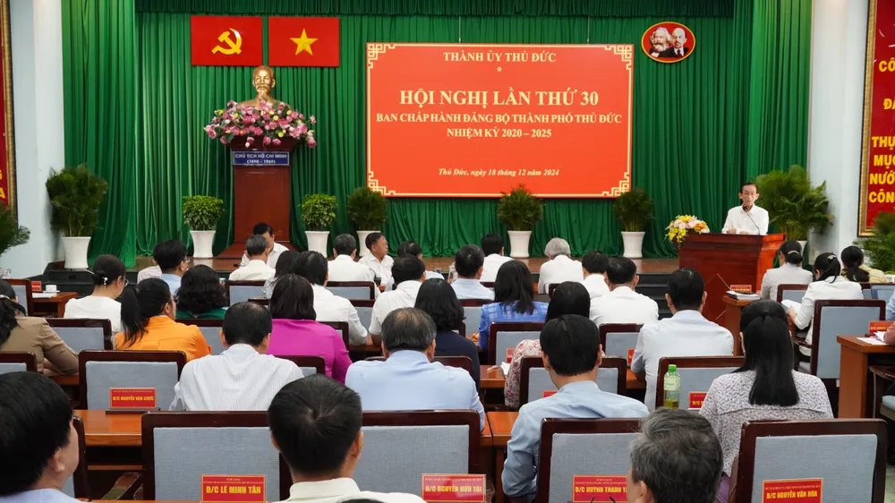 TP Thủ Đức đã giải ngân đầu tư công đạt 96,9%