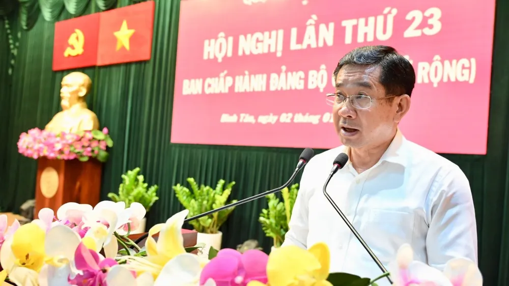 Quận Bình Tân vượt chỉ tiêu giải ngân vốn đầu tư công năm 2024
